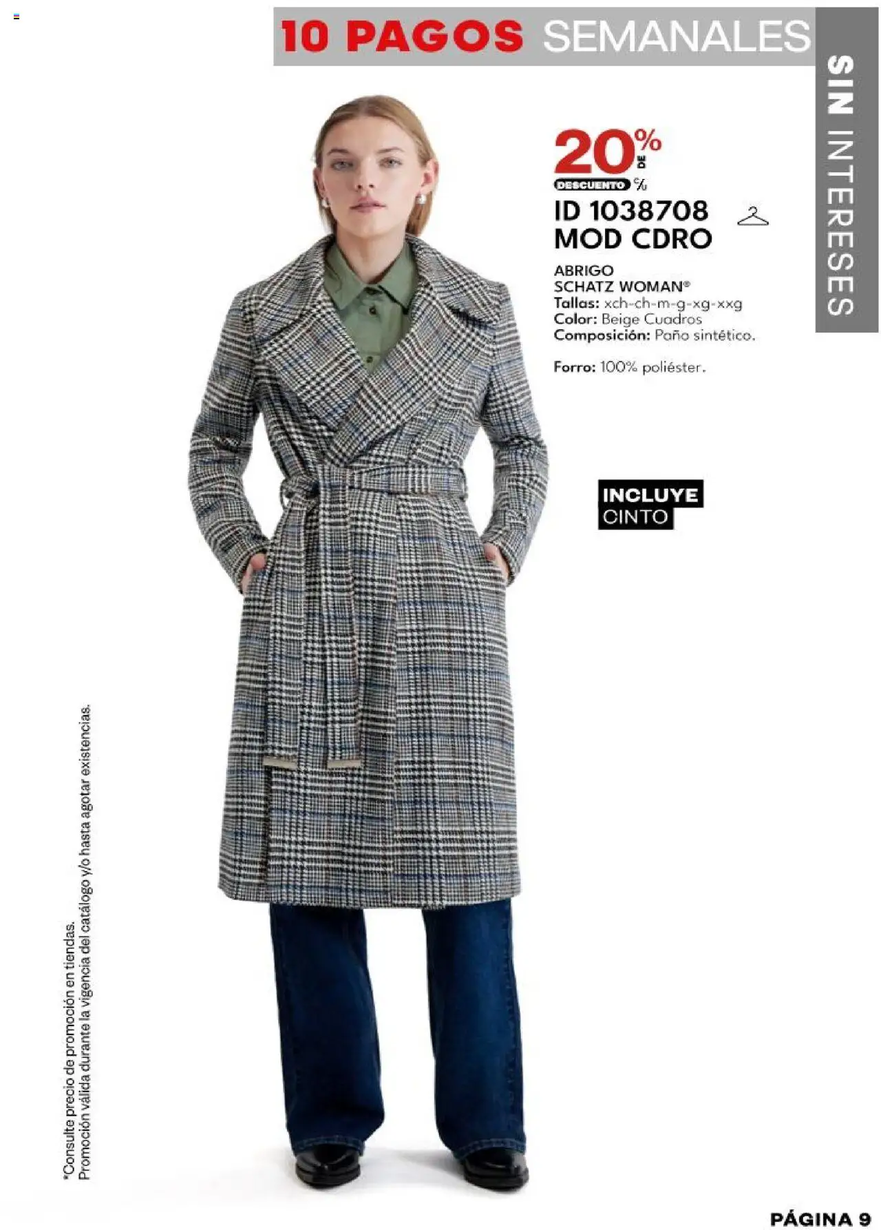 Nuevas ofertas de Price Shoes válidas en toda la República Mexicana desde el 06.10.2025. ¡Encuentra las mejores ofertas en Price Shoes - Catálogo - 10 Pagos sin Intereses! | Página: 9 | Productos: Abrigo