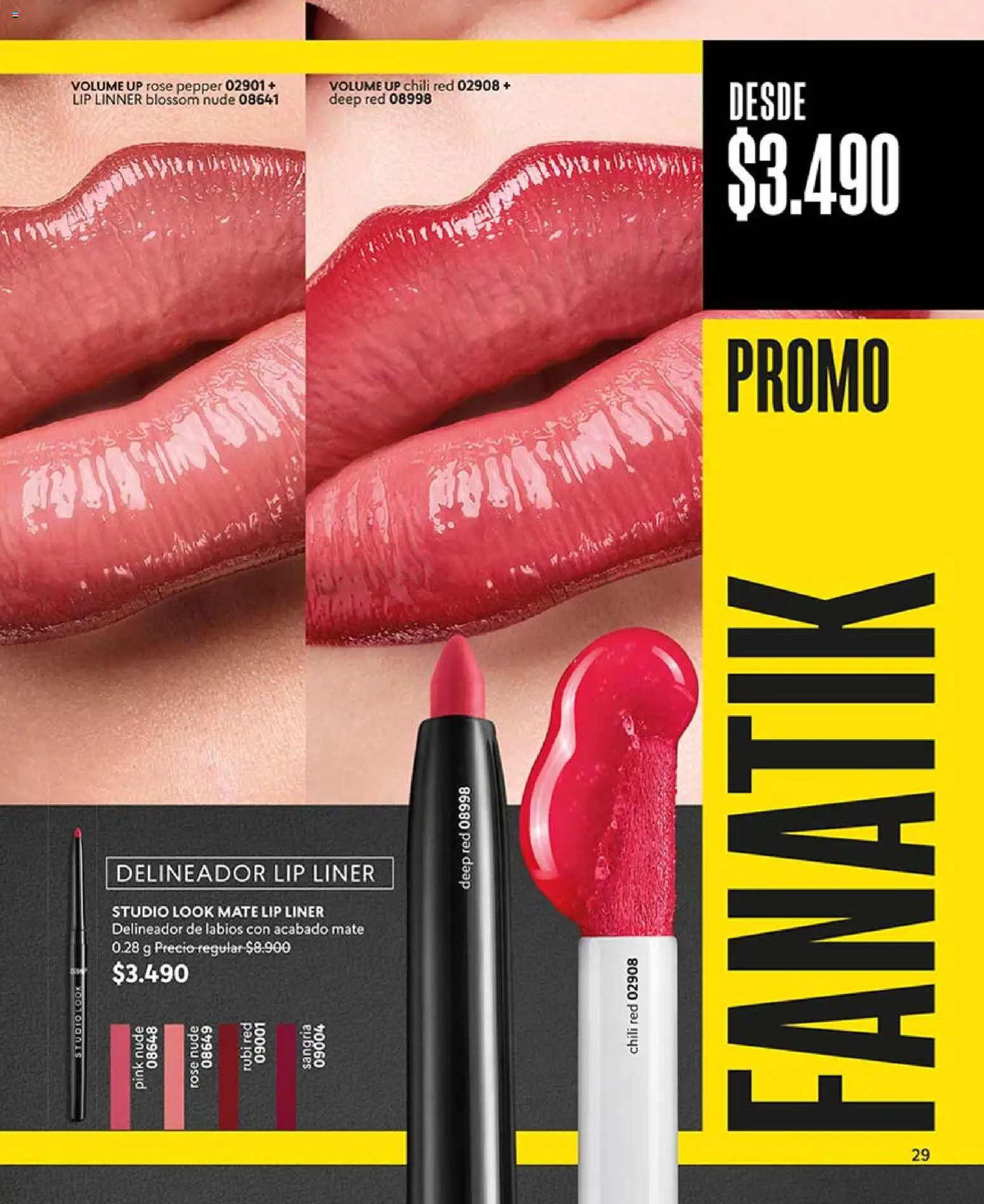 Catálogo CyZone Campaña 5 │ válido desde el 01.03.2026 | Página: 29 | Productos: Mate, Delineador