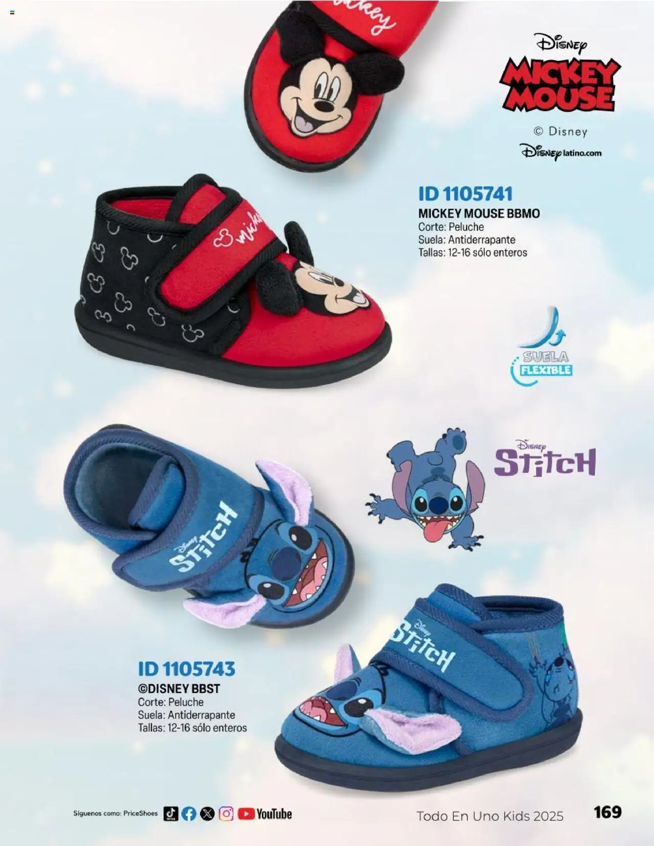 Nuevas ofertas de Price Shoes válidas en toda la República Mexicana desde el 23.04.2025. ¡Encuentra las mejores ofertas en Price Shoes catálogo Kids! | Página: 169 | Productos: Mouse, Flexible