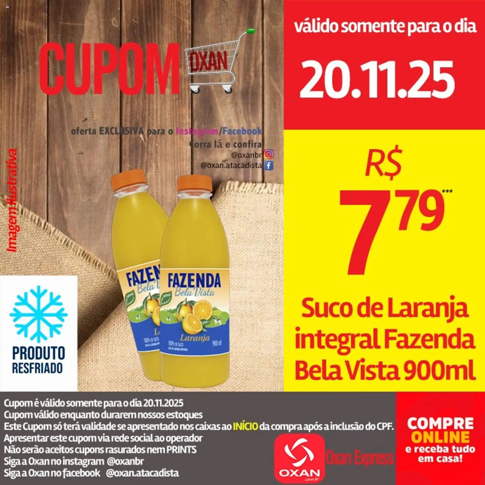 Oxan Atacadista Folheto - válido de 20.11.2025 | Página: 16 | Produtos: Suco