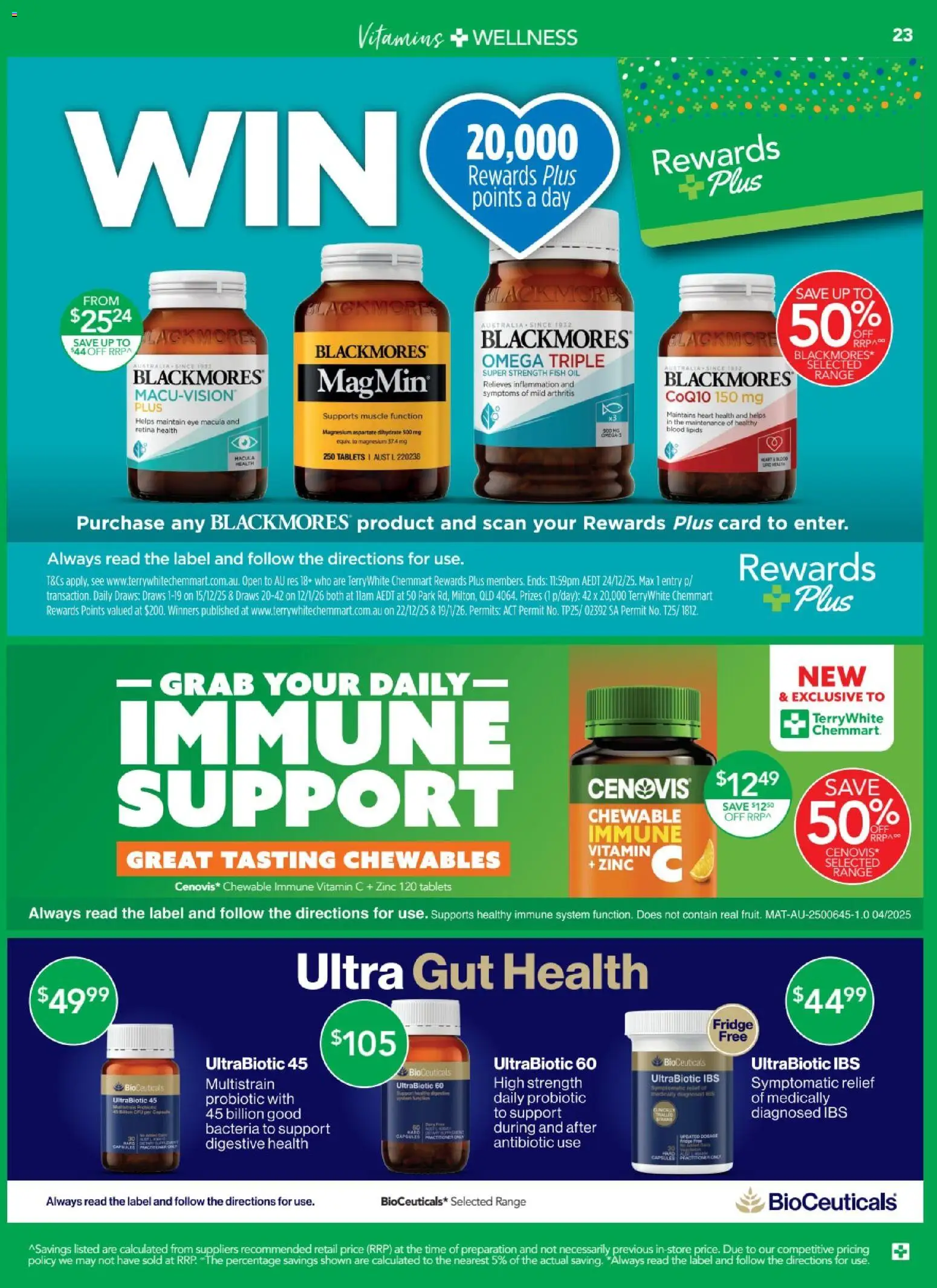 Terry White catalogue - valid from 13.11.2025 | Page: 26 | Products: Oil, Fridge, Tablets, Zinc