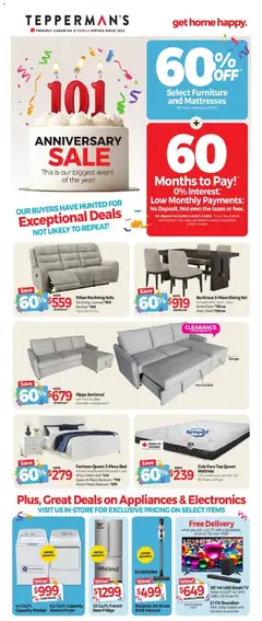 Preview of Tepperman's weekly flyer / circulaire from shop Tepperman's valid from 06.03.2026