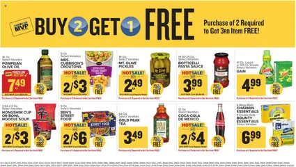 Preview of Food Lion weekly ads valid from 22.10.2025 | Page: 17 | Products: Oil, Pasta, Garlic, Dill