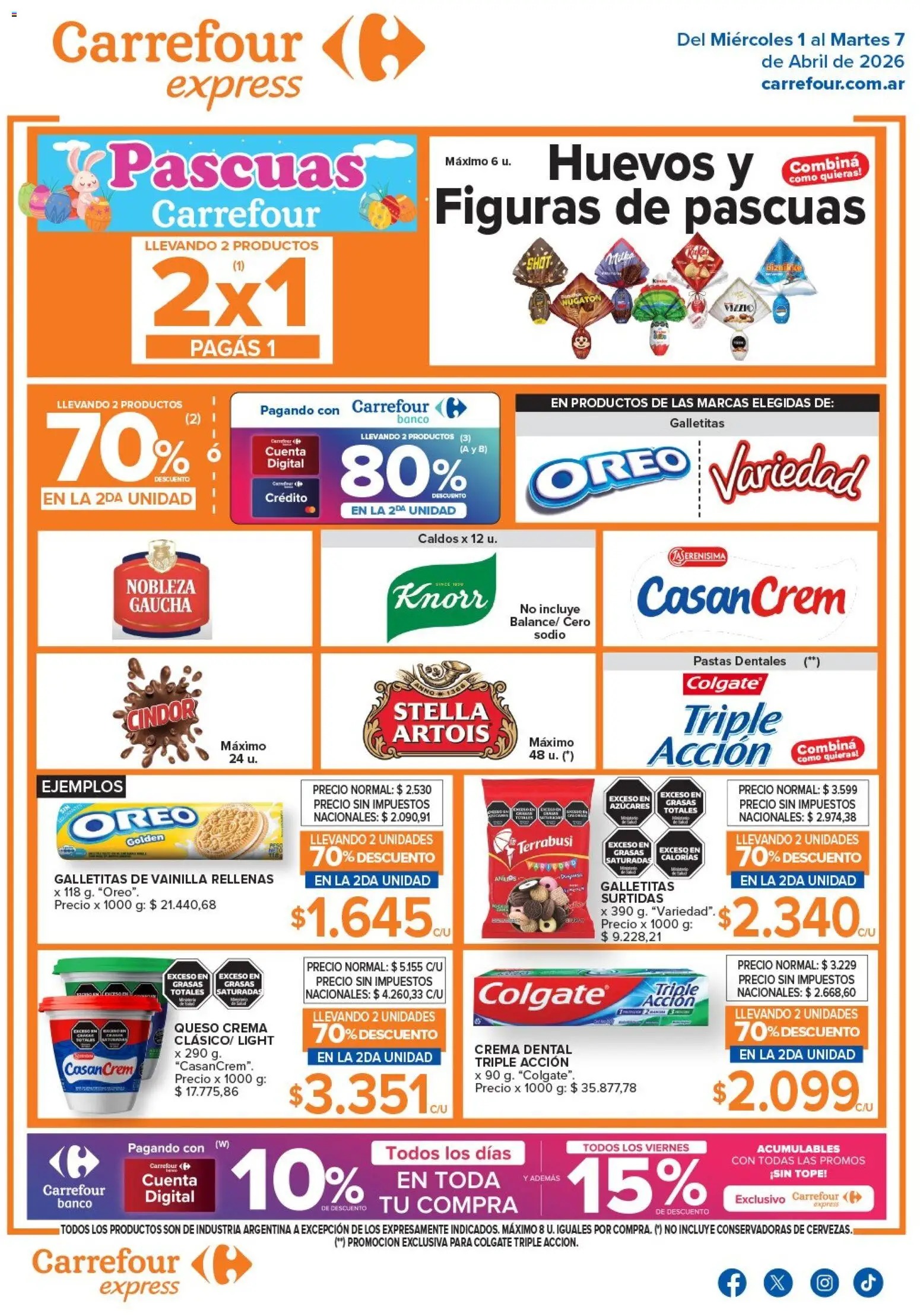 Carrefour -Carrefour Express  │ válido desde el 01.04.2026 | Página: 1