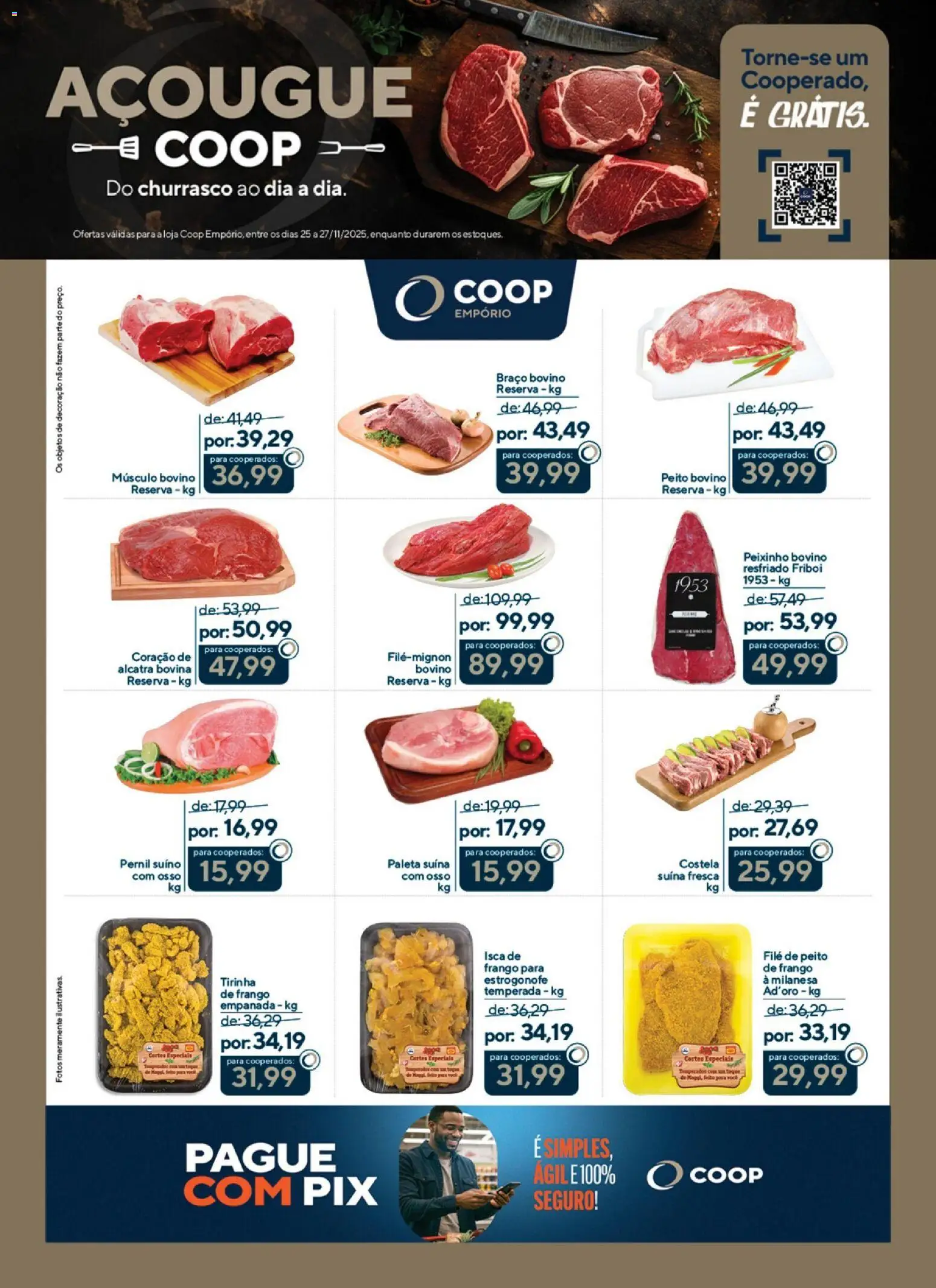 Coop Folheto - válido de 25.11.2025 | Página: 2 | Produtos: Alcatra, Pernil, Frango
