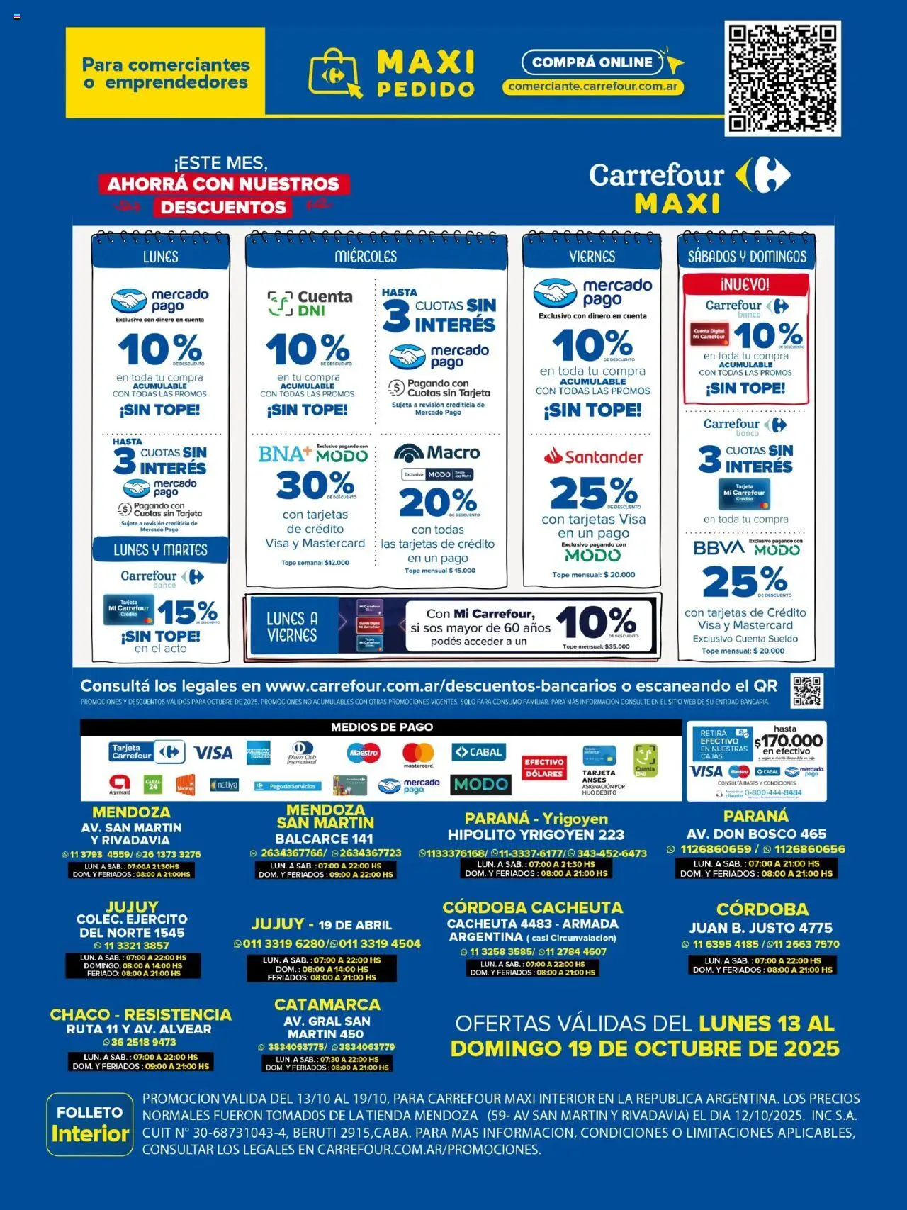 Carrefour Maxi catálogo - Jujuy │ válido desde el 13.10.2025 | Página: 26 | Productos: Banco
