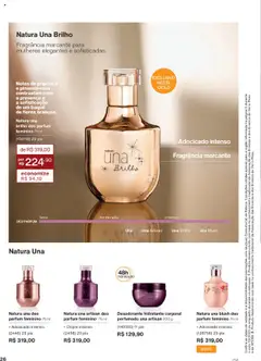 Natura Folheto - válido de 28.07.2025 | Página: 26 | Produtos: Fragrância, Blush, Desodorante, Flores