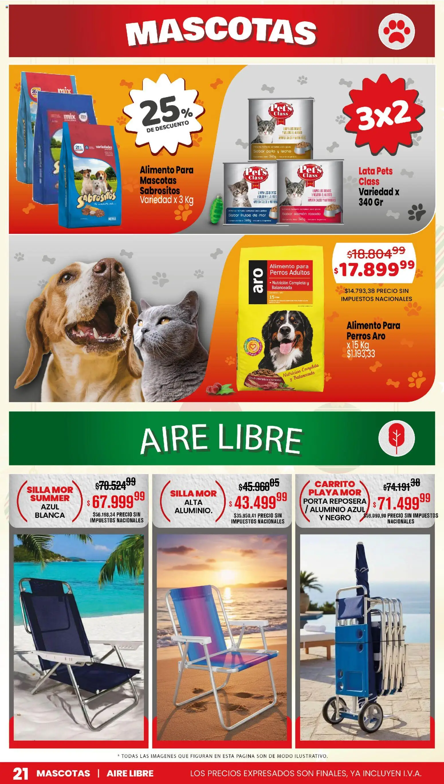 Makro ofertas │ válido desde el 18.12.2025 | Página: 21 | Productos: Reposera, Silla, Pollo, Leche