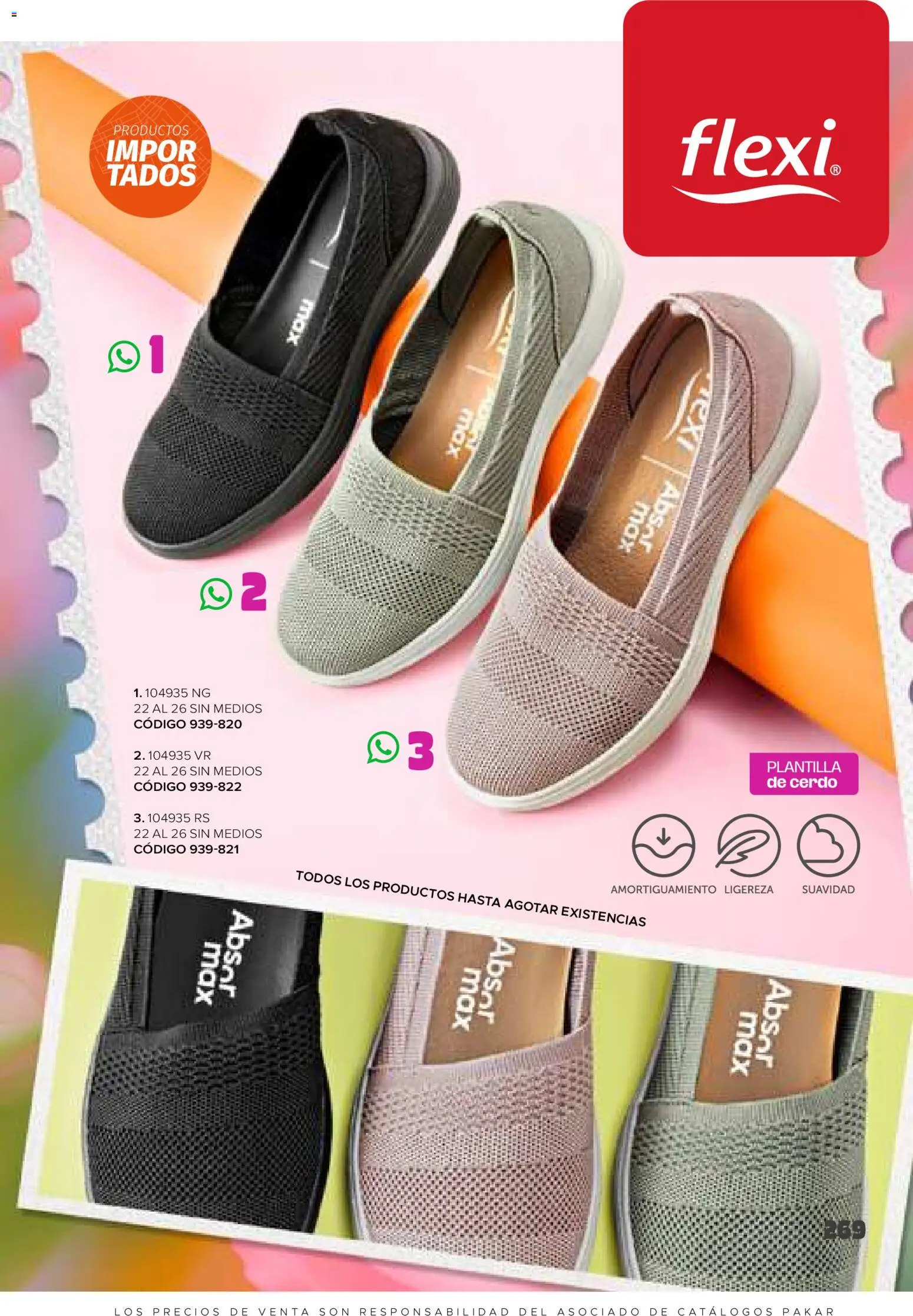 Nuevas ofertas de SC Pakar válidas en toda la República Mexicana desde el 30.01.2026. ¡Encuentra las mejores ofertas en SC Pakar catálogo Casual! | Página: 269 | Productos: Cerdo