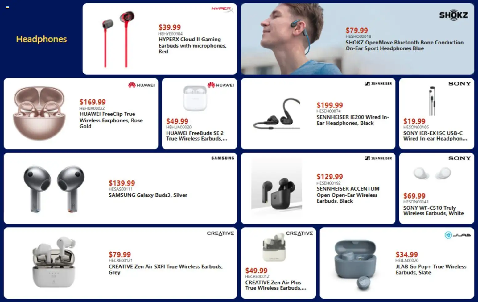 Canada Computers flyer valid from 13.02.2026 | Page: 9 | Products: Headphones