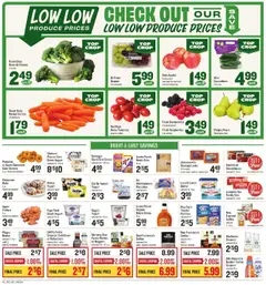 Preview of Lowes Foods weekly ads valid from 15.10.2025 | Page: 2 | Products: Broccoli, Crowns, Pumpkin, Bag