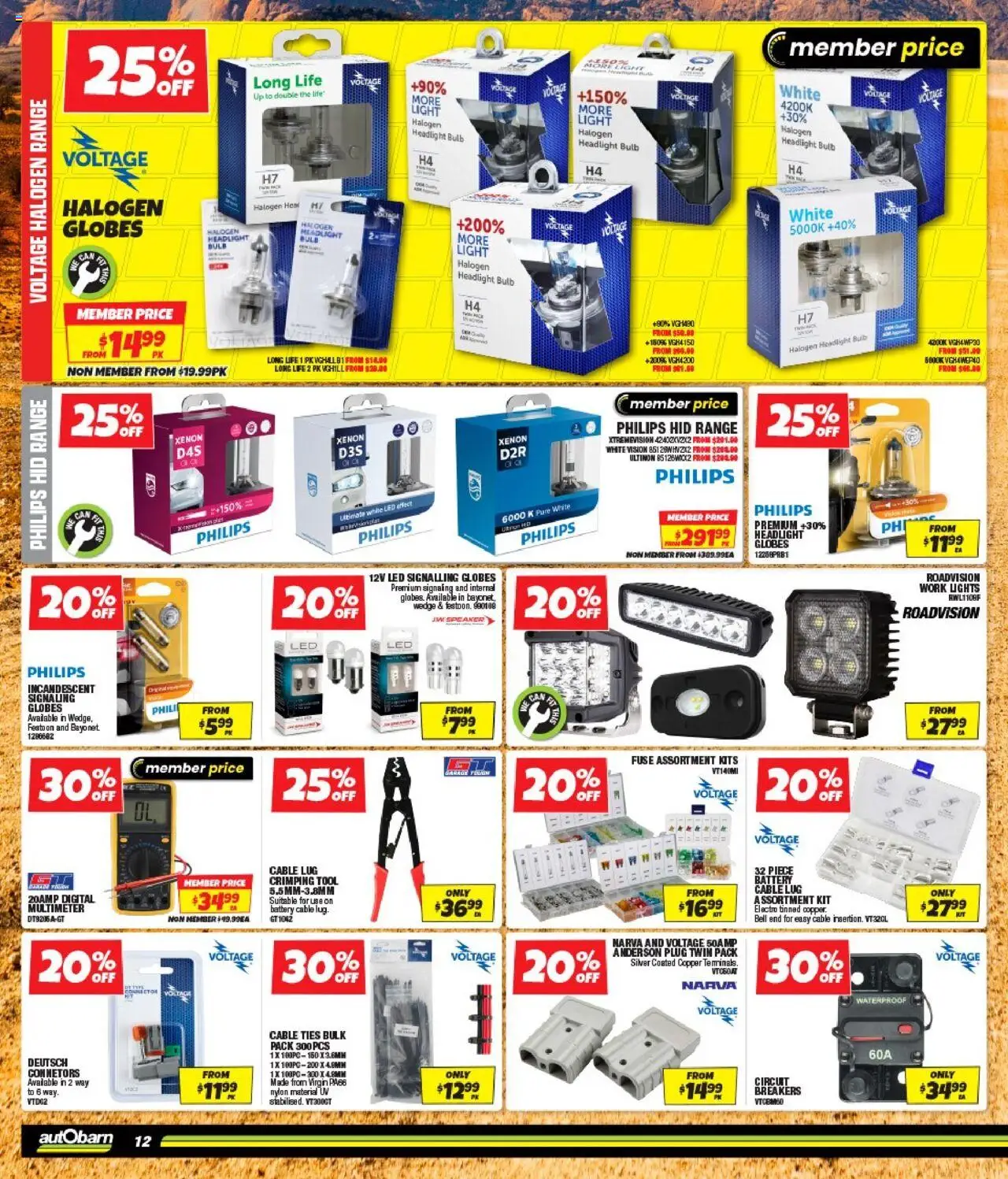 Autobarn catalogue - valid from 10.09.2025 | Page: 12 | Products: Battery, Light, Digital, Cable