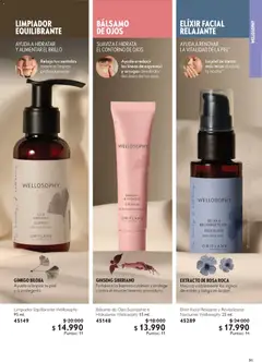 Oriflame catálogo válido desde el 24.01.2026 | Página: 91 | Productos: Contorno, Brillo, Suavizante, Contorno de ojos