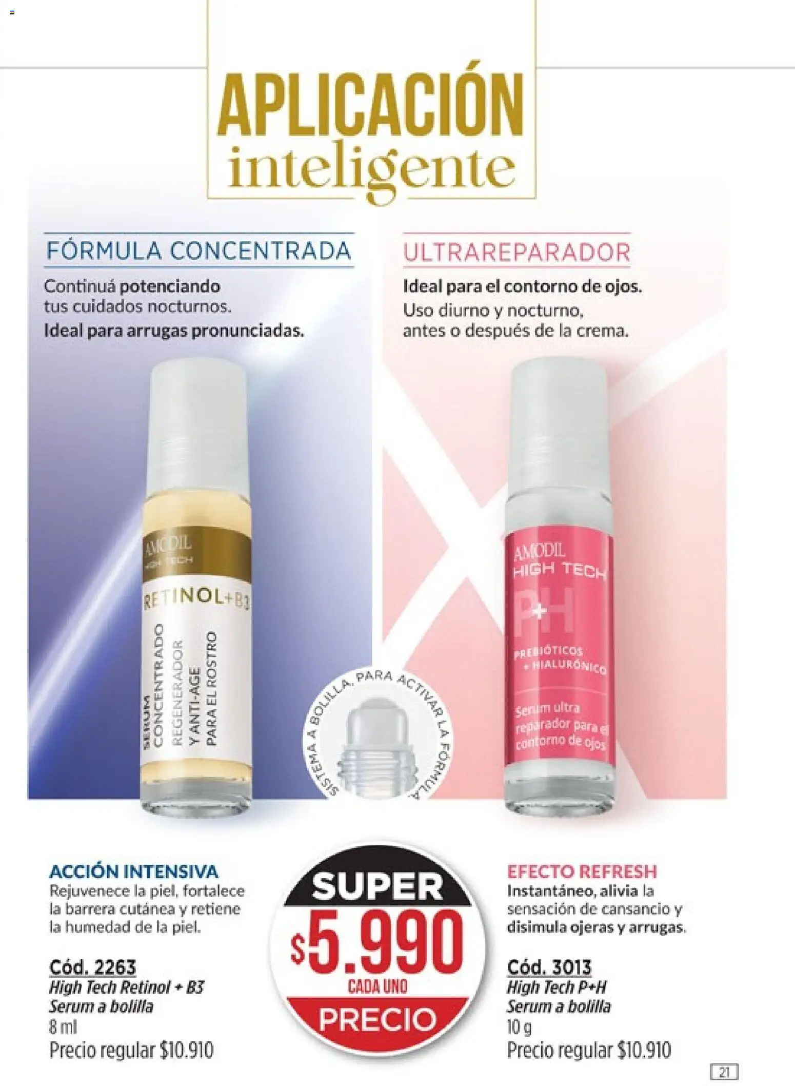 Amodil - Campaña 18/2025 │ válido desde el 30.11.2025 | Página: 21 | Productos: Contorno de ojos, Serum, Contorno