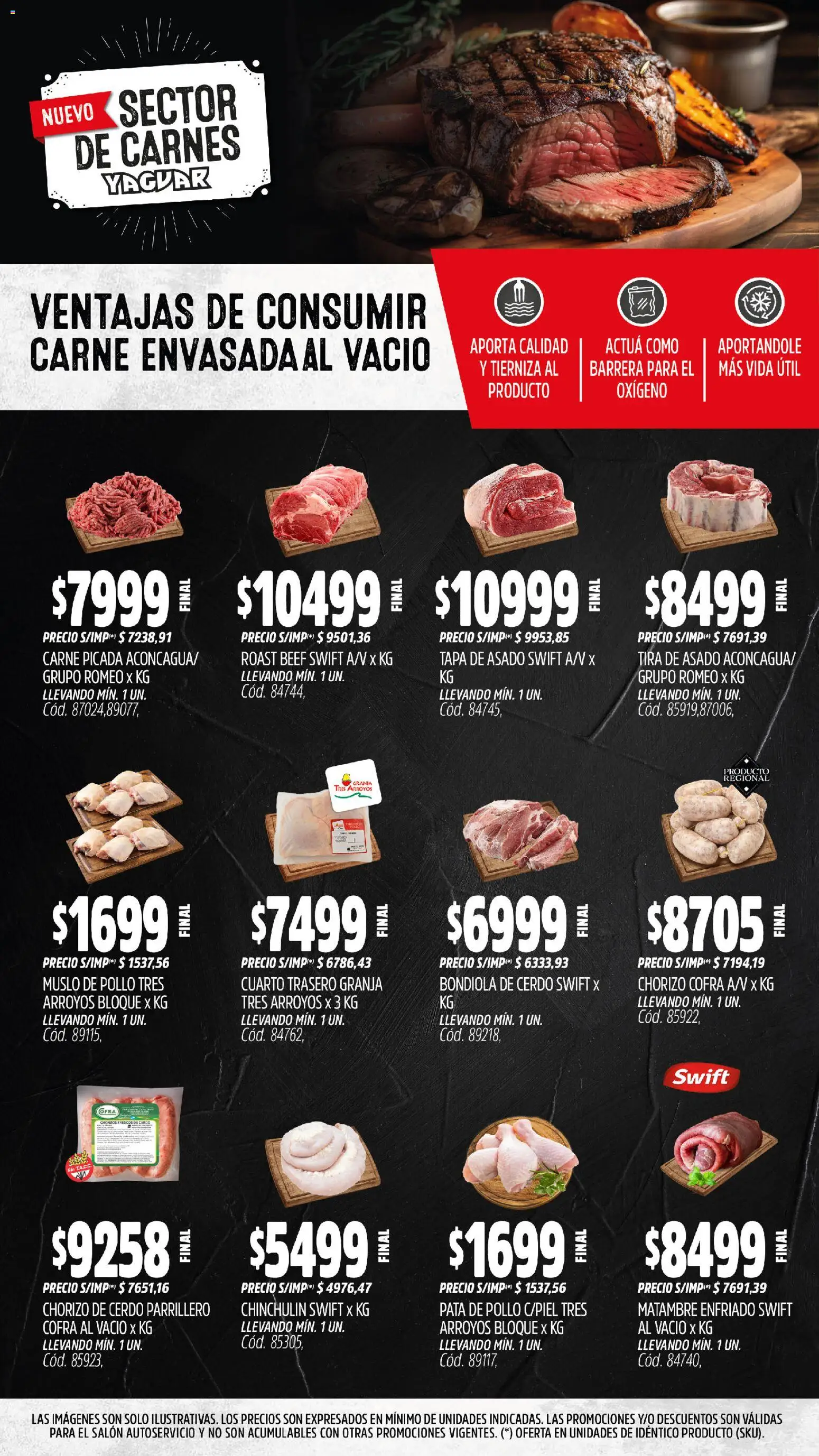 Yaguar - Misiones │ válido desde el 10.11.2025 | Página: 4 | Productos: Pollo, Chorizo, Cerdo