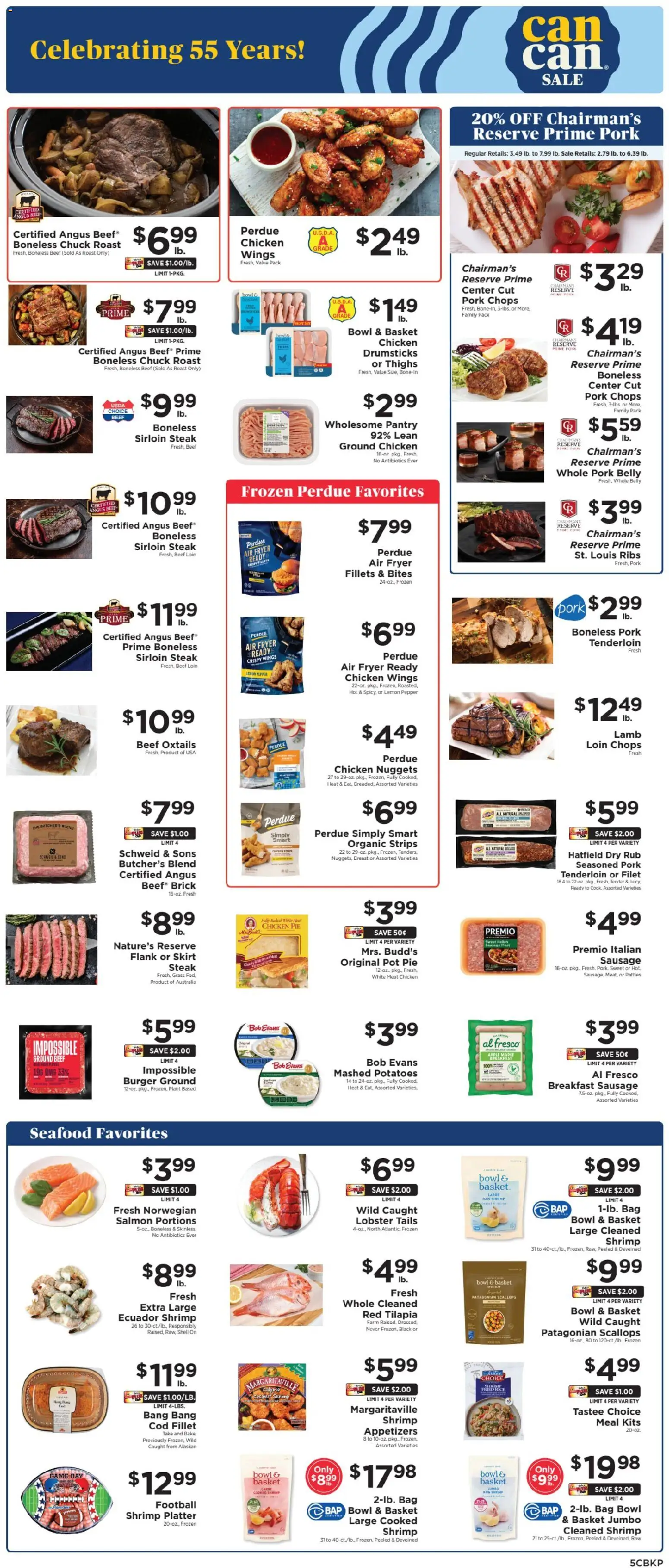 ShopRite Weekly Ad - valid from 08.01.2026 | Page: 6 | Products: Basket, Pork, Rice, Pepper