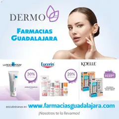 Vista previa de Farmacia Guadalajara catálogo Dermo, nuevo folleto de la tienda, válido en México a partir del 01.01.2026