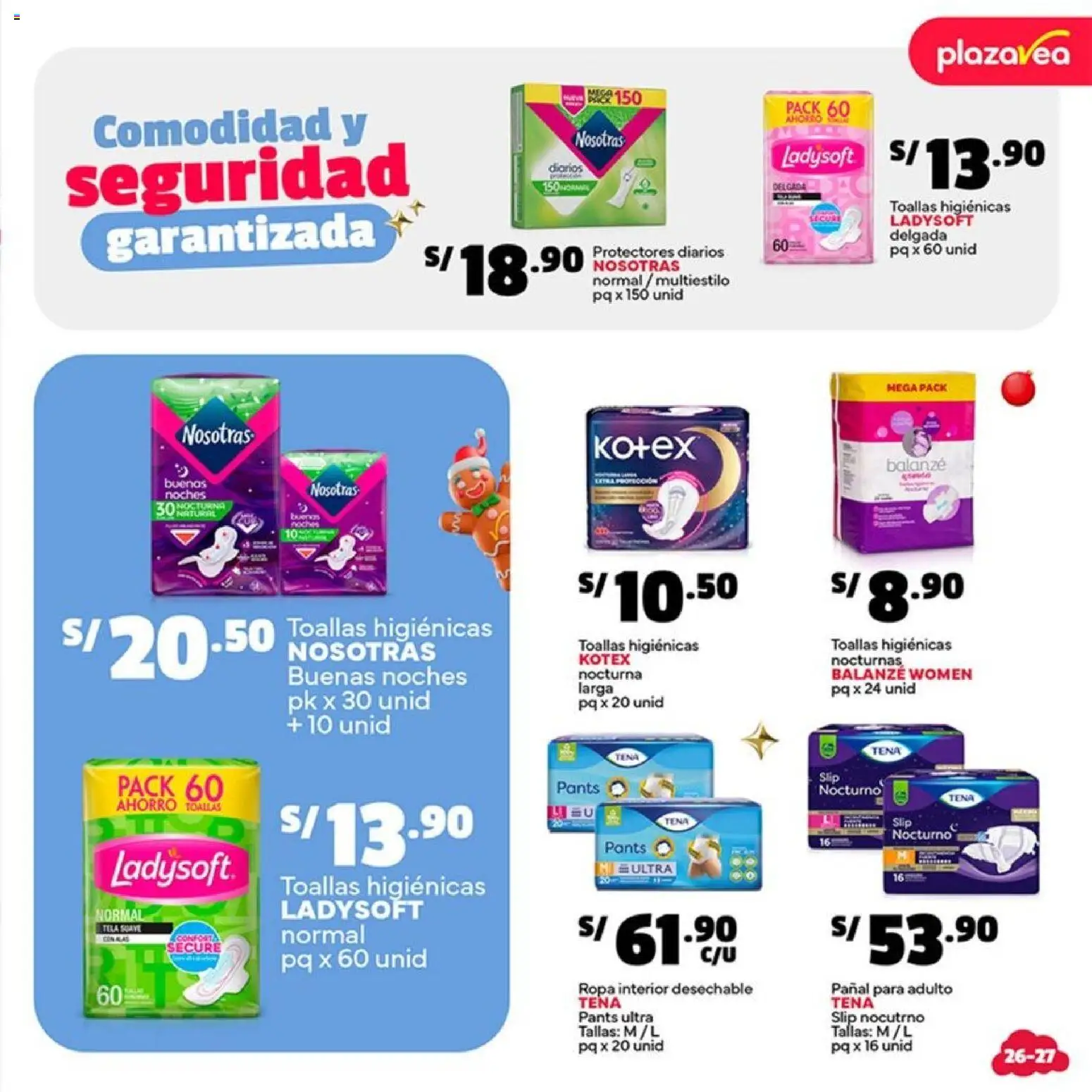 Catálogo Plaza Vea válido desde 17.11.2025 | Página: 27 | Productos: Ropa, Ropa interior