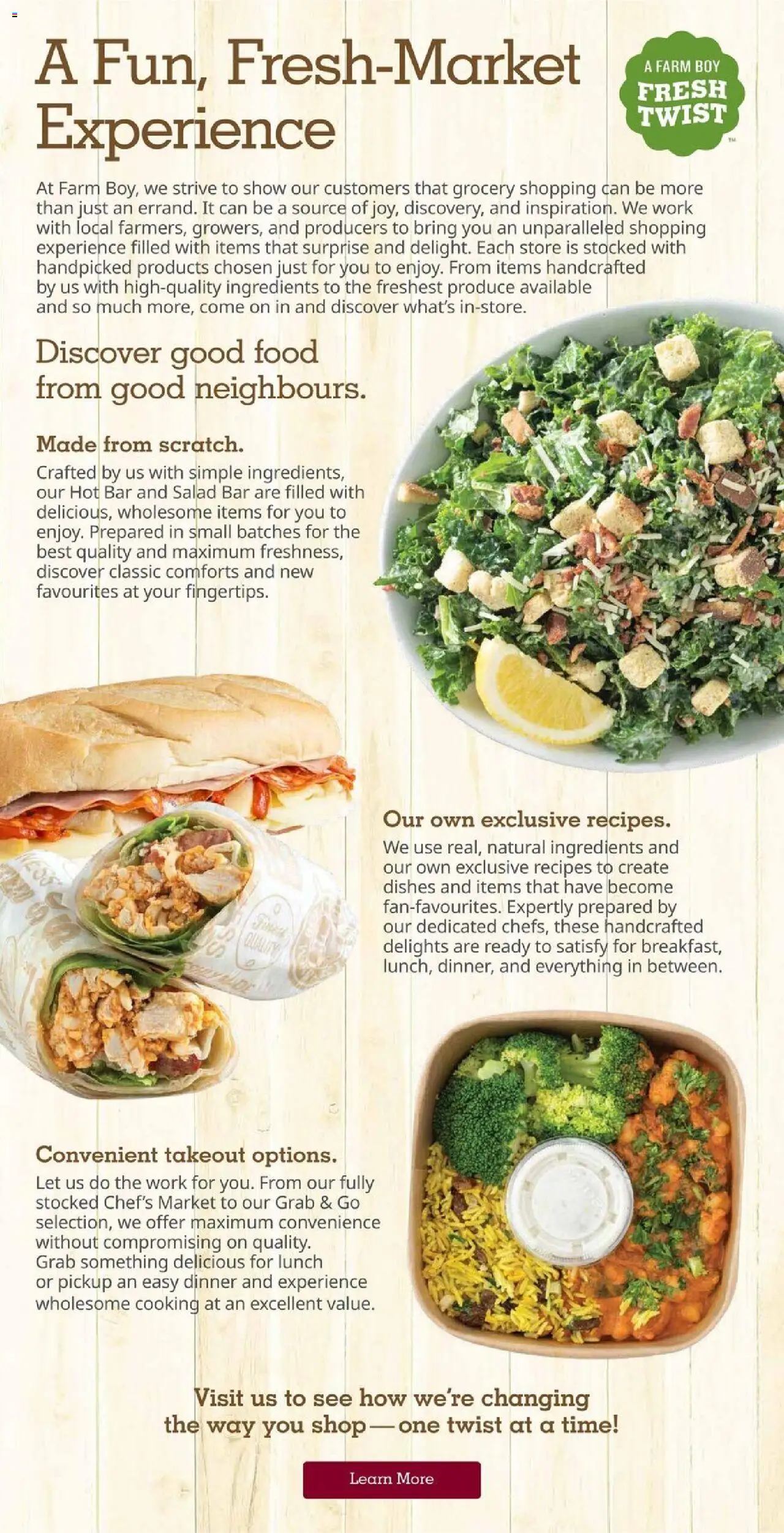 Farm Boy flyer valid from 11.09.2025 | Page: 12 | Products: Salad