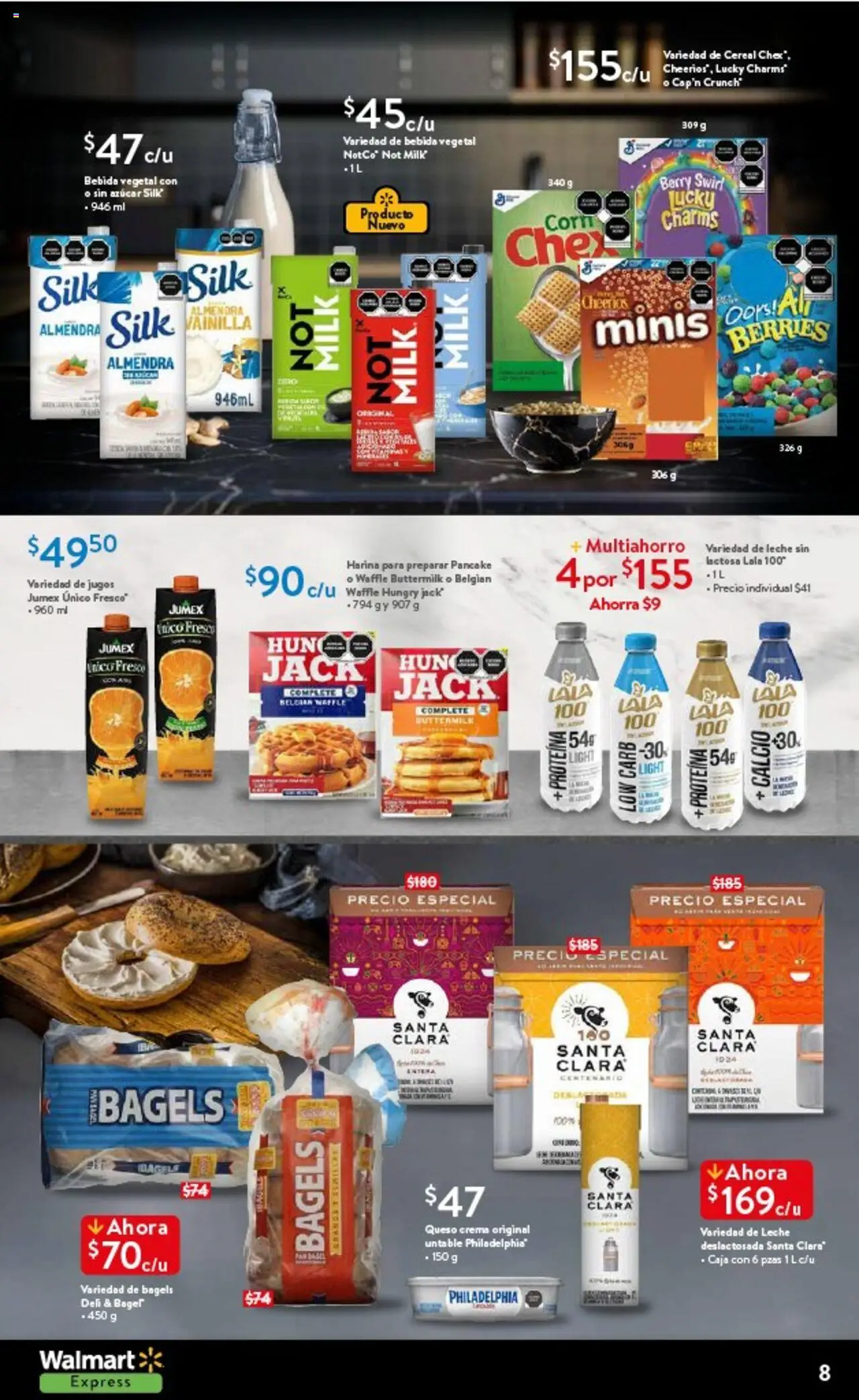 Nuevas ofertas de Walmart Express válidas en toda la República Mexicana desde el 14.08.2025. ¡Encuentra las mejores ofertas en Walmart Express - Folleto! | Página: 8 | Productos: Harina, Azúcar, Semillas, Almendra