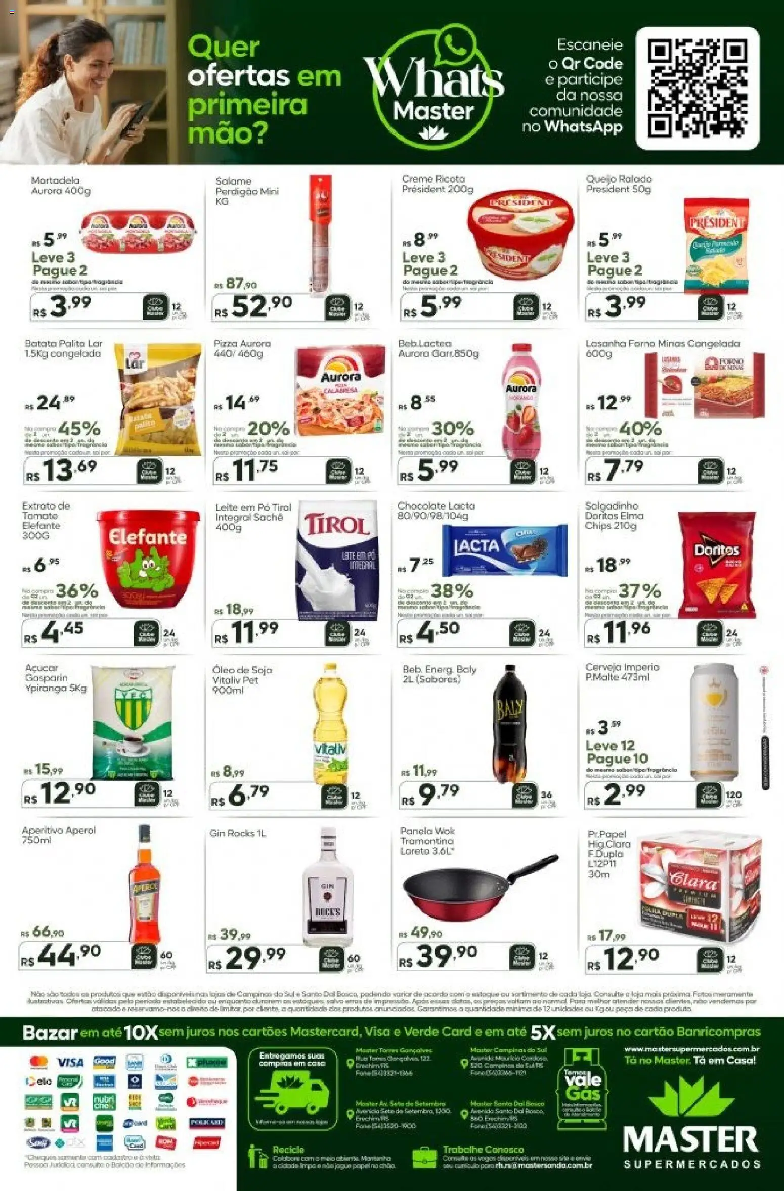 Master Folheto - válido de 03.11.2025 | Página: 2 | Produtos: Fragrância, Ricota, Creme, Açúcar