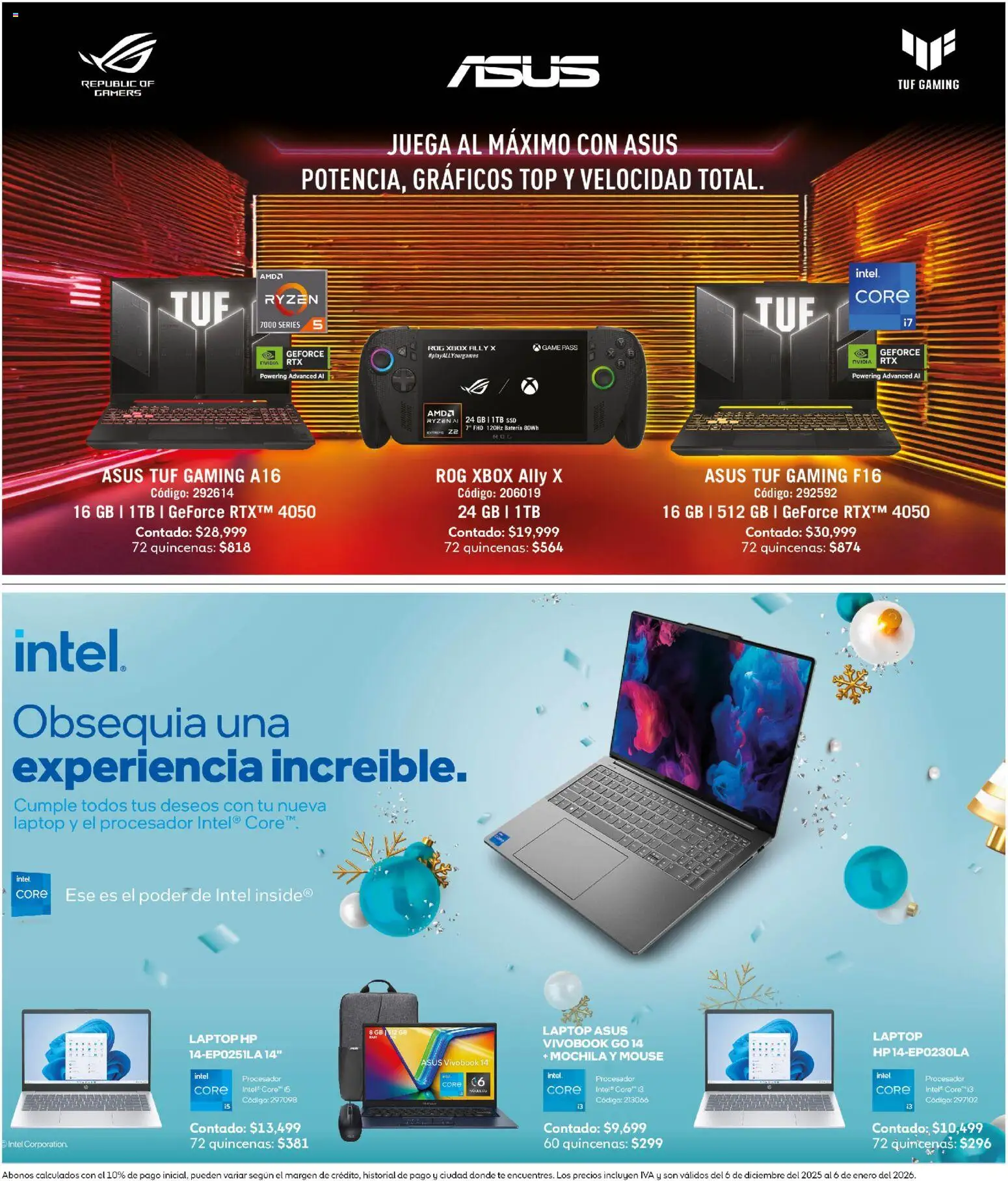 Nuevas ofertas de Coppel válidas en toda la República Mexicana desde el 06.12.2025. ¡Encuentra las mejores ofertas en Coppel catálogo Encuentra todo para el intercambio! | Página: 27 | Productos: Mouse, Té, Batería, Xbox