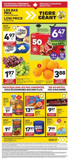Preview of Giant Tiger weekly flyer / circulaire from shop Giant Tiger valid from 15.10.2025