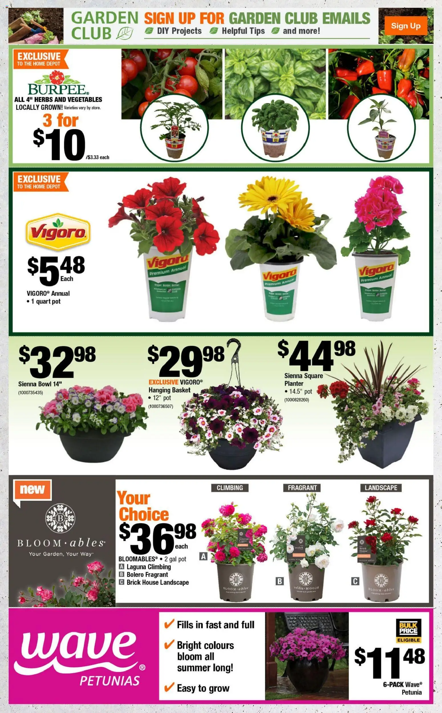 Home Depot flyer valid from 30.04.2026 | Page: 3 | Products: Basket
