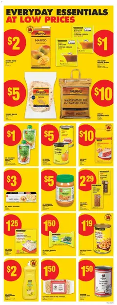 Preview of SURAJ BASMATI RICE, 3.63 kg from shop No Frills valid from 18.12.2025 | Page: 13