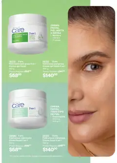 Vista previa de Cold cream hidratante Crema facial 3 en 1, Crema facial para todo tipo de piel que desmaquilla, hidrata y nutre., nuevo folleto de la tienda, válido en México a partir del 02.04.2026 | Página: 161
