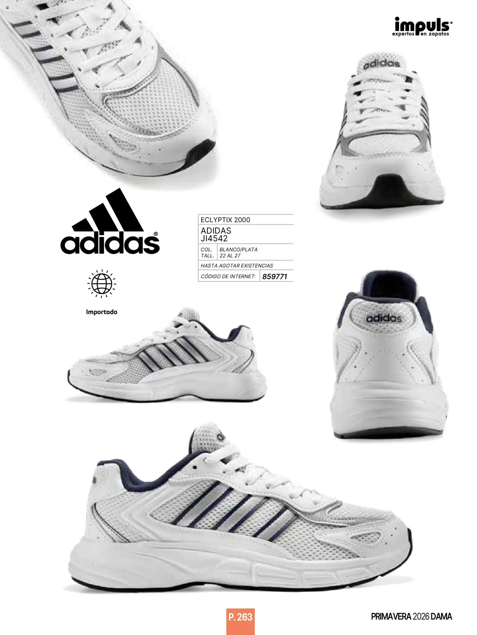 Nuevas ofertas de Impuls válidas en toda la República Mexicana desde el 01.01.2026. ¡Encuentra las mejores ofertas en Impuls catálogo Primavera! | Página: 265 | Productos: Zapatos