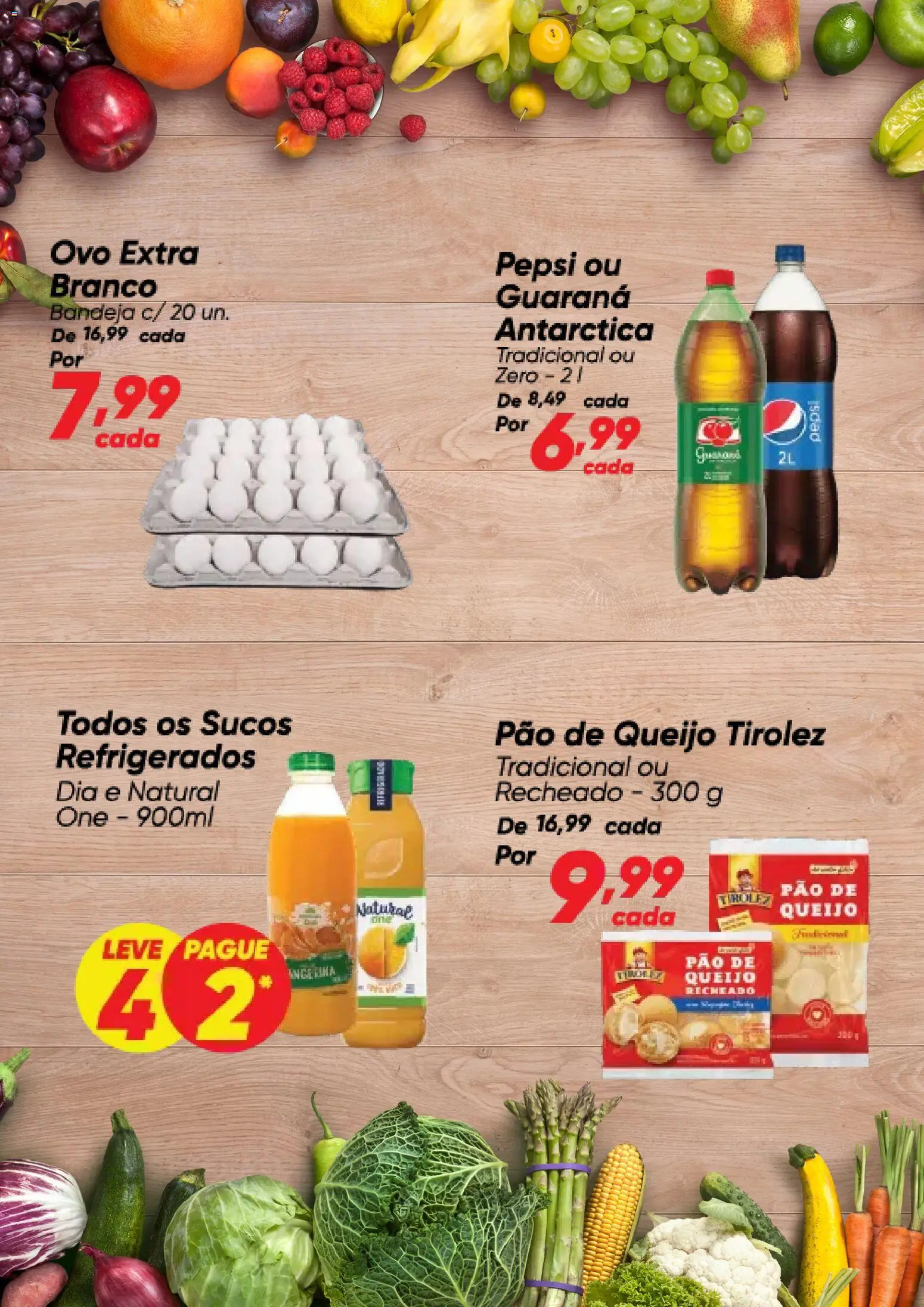 Dia Folheto - válido de 27.11.2025 | Página: 3 | Produtos: Guaraná, Queijo, Pão, Bandeja