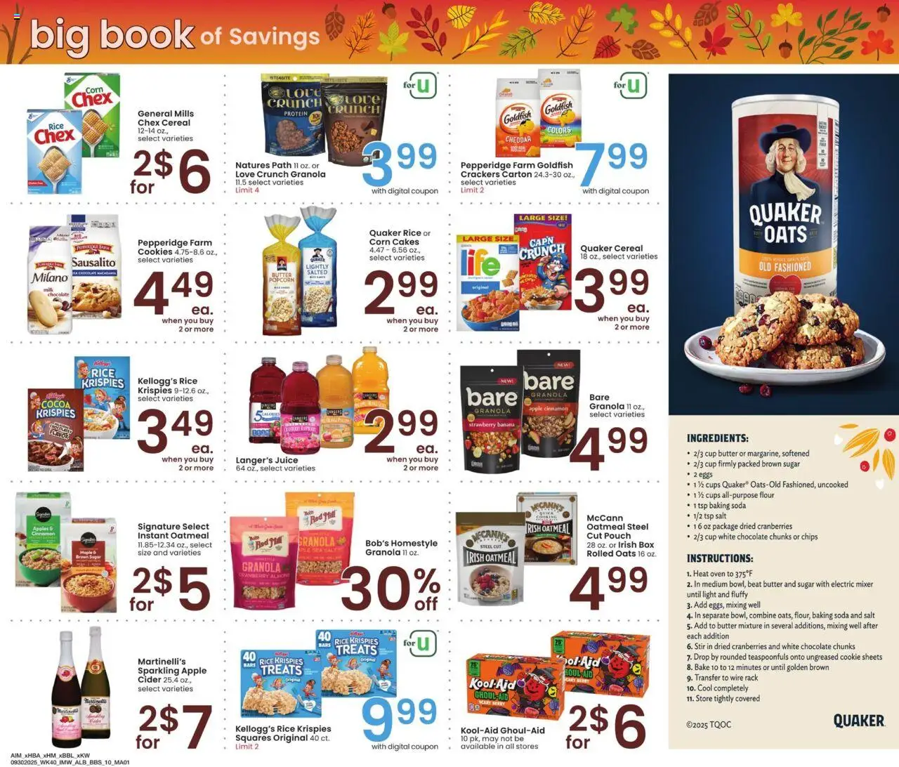Albertsons Big Book of Savings - valid from 30.09.2025 | Page: 10 | Products: Wire, Butter, Sugar, Mixer