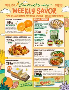 Preview of Central Market weekly ads valid from 14.01.2026 | Page: 1
