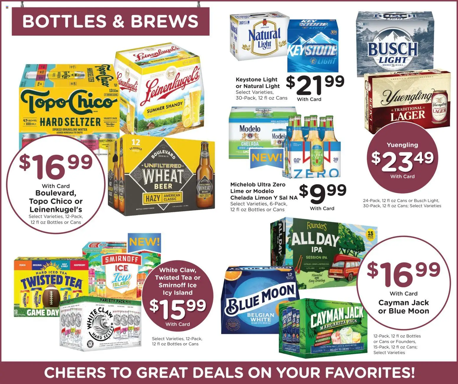 Dillons Weekly Ad - valid from 28.01.2026 | Page: 9 | Products: Beer, Water, Watermelon, Game