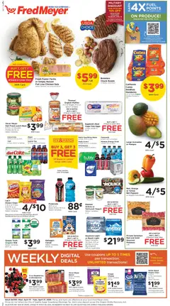 Preview of Fred Meyer weekly ads valid from 15.04.2026