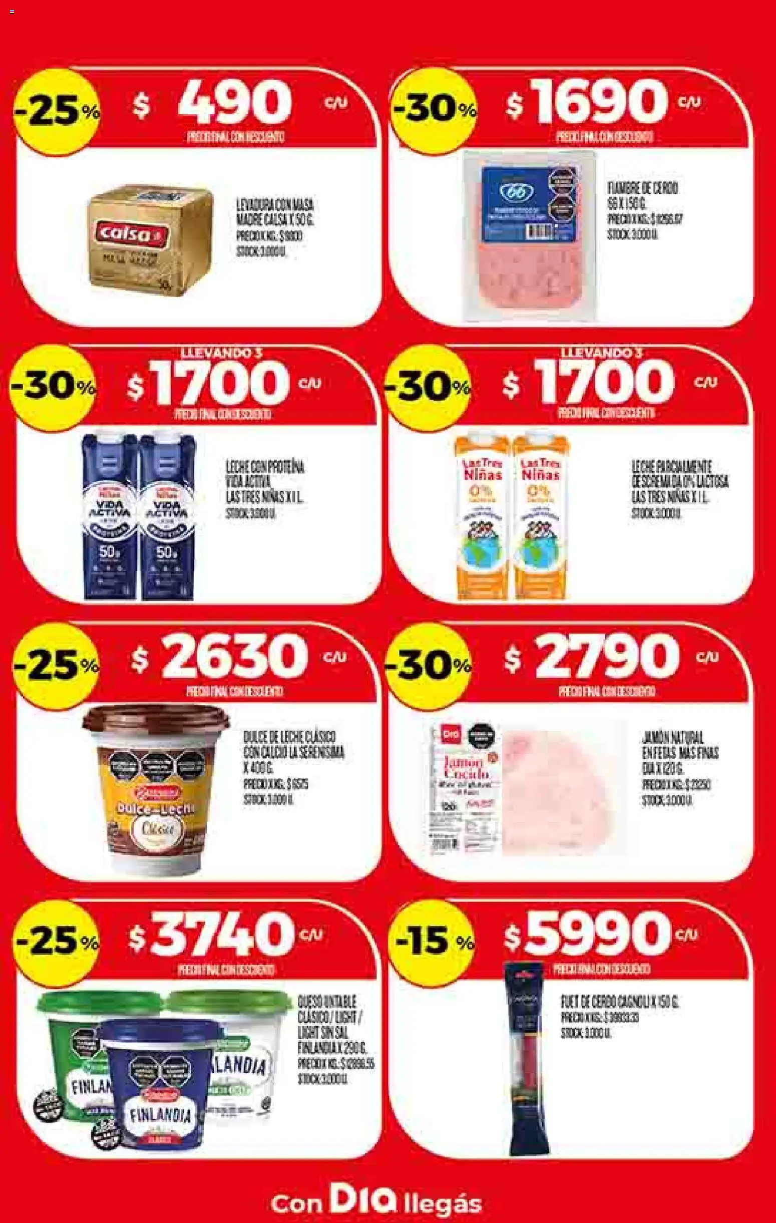 Dia - Ofertas - Salta y Jujuy │ válido desde el 25.02.2026 | Página: 14 | Productos: Dulce de leche, Sal, Leche, Queso