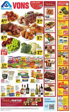 Preview of Vons weekly ads valid from 10.12.2025