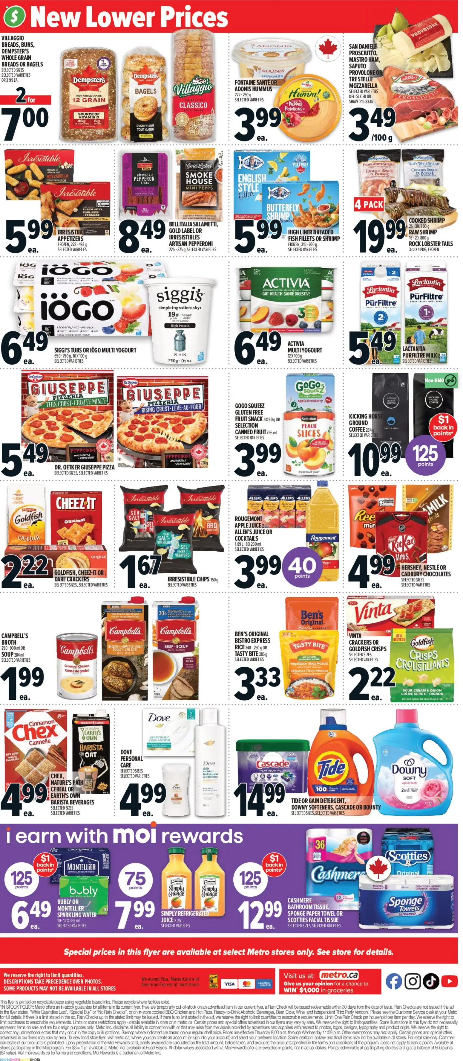 Metro flyer valid from 12.02.2026 | Page: 4 | Products: Cream, Shelf, Pizza, Chicken