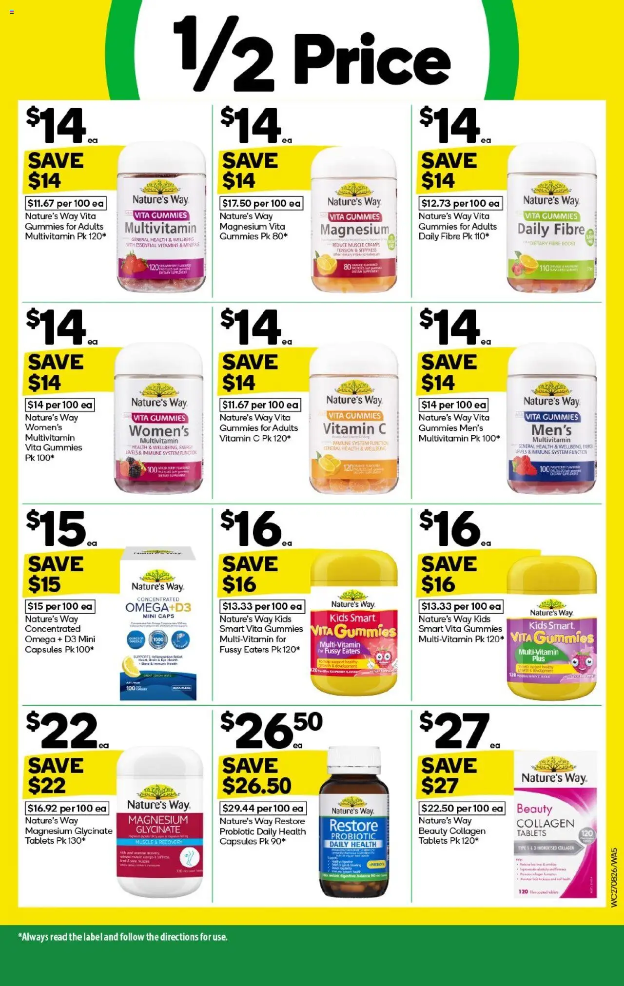 Woolworths catalogue - valid from 27.08.2025 | Page: 5 | Products: Collagen, Multivitamin, Tablets, Vitamin