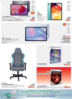 Nuevas ofertas de El Corte Inglés válidas en toda la República Mexicana desde el 07.08.2025. ¡Encuentra las mejores ofertas en El Corte Inglés - Catálogo Los Tecnoprecios! | Página: 4 | Productos: Silla, Tablet, Playstation, Funda