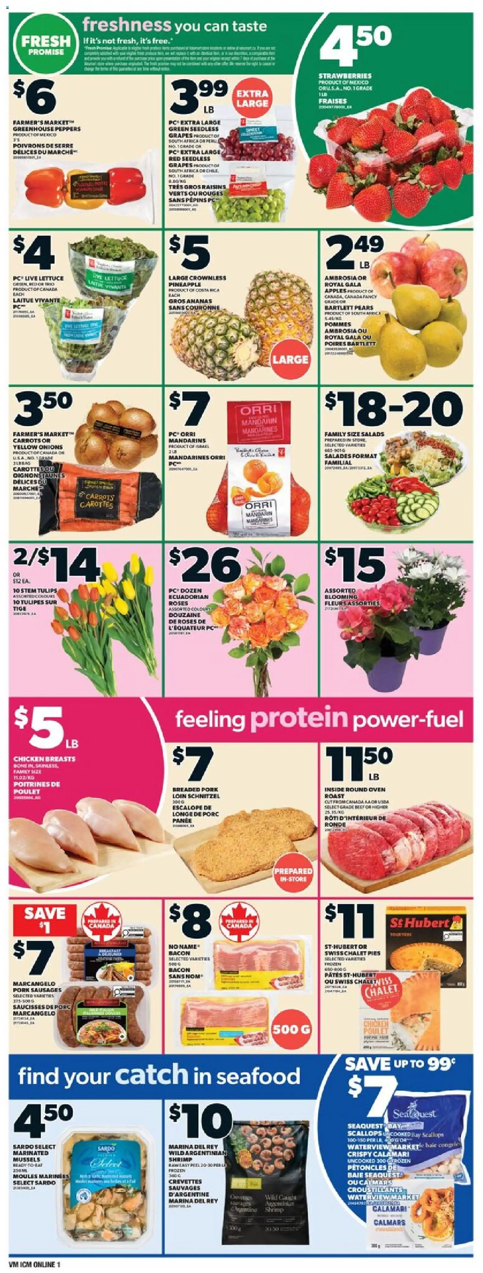 Valu Mart flyer valid from 26.02.2026 | Page: 3 | Products: PC, Oven, Chicken, Apples