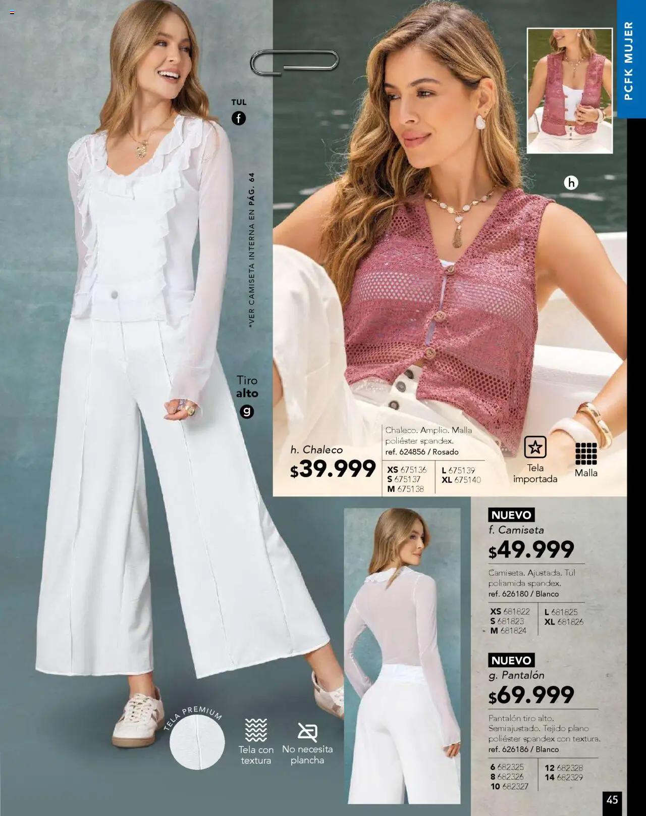 Pacifika revista - valida desde el 01.09.2025 | Página: 49 | Productos: Plancha, Camiseta, Chaleco