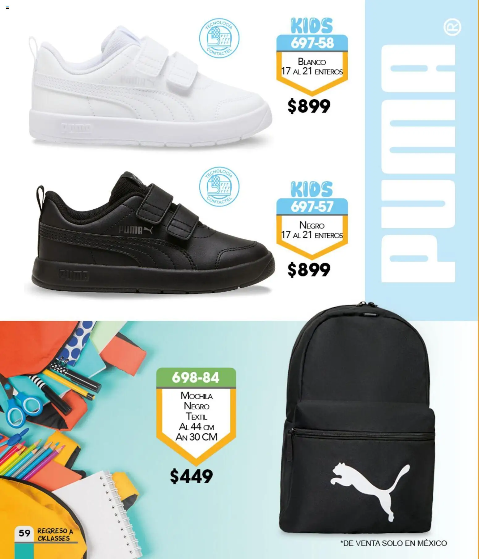 Nuevas ofertas de Cklass válidas en toda la República Mexicana desde el 06.01.2026. ¡Encuentra las mejores ofertas en Cklass catálogo Regreso a clases 2026! | Página: 60 | Productos: Mochila