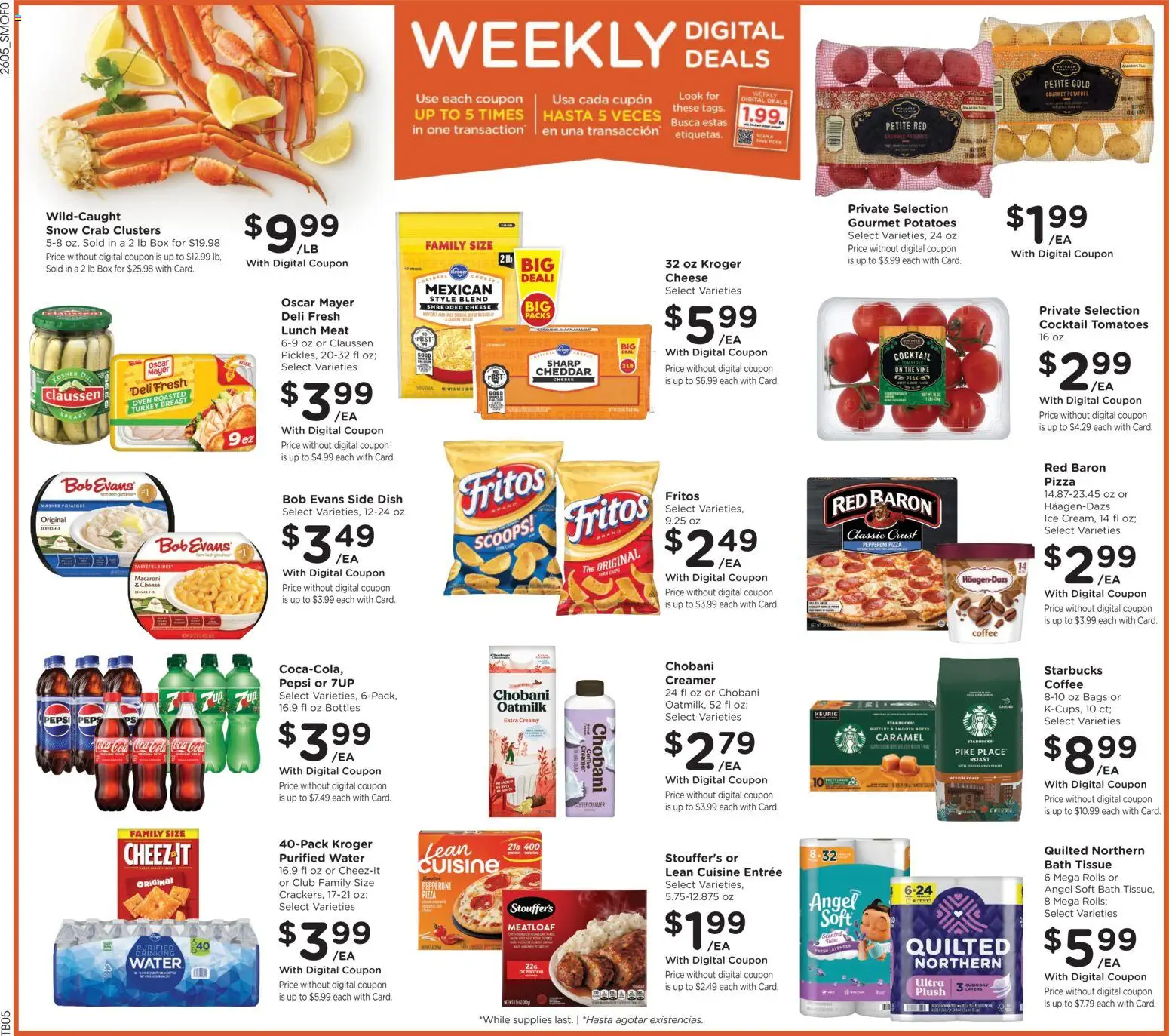 Smith's Weekly Ad - WY - valid from 04.03.2026 | Page: 2 | Products: Bath, Pizza, Tomatoes, Water