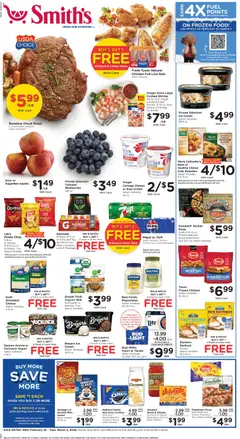 Preview of Smith's weekly ads valid from 25.02.2026