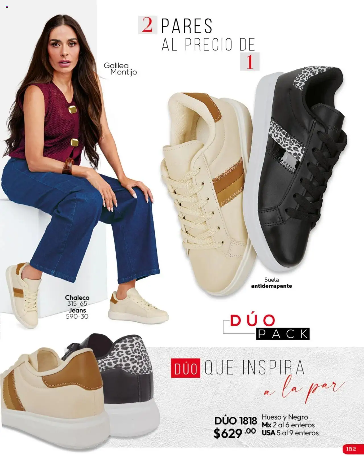 Nuevas ofertas de Cklass válidas en toda la República Mexicana desde el 16.09.2025. ¡Encuentra las mejores ofertas en Cklass - Catálogo Invierno Calzado! | Página: 153 | Productos: Chaleco