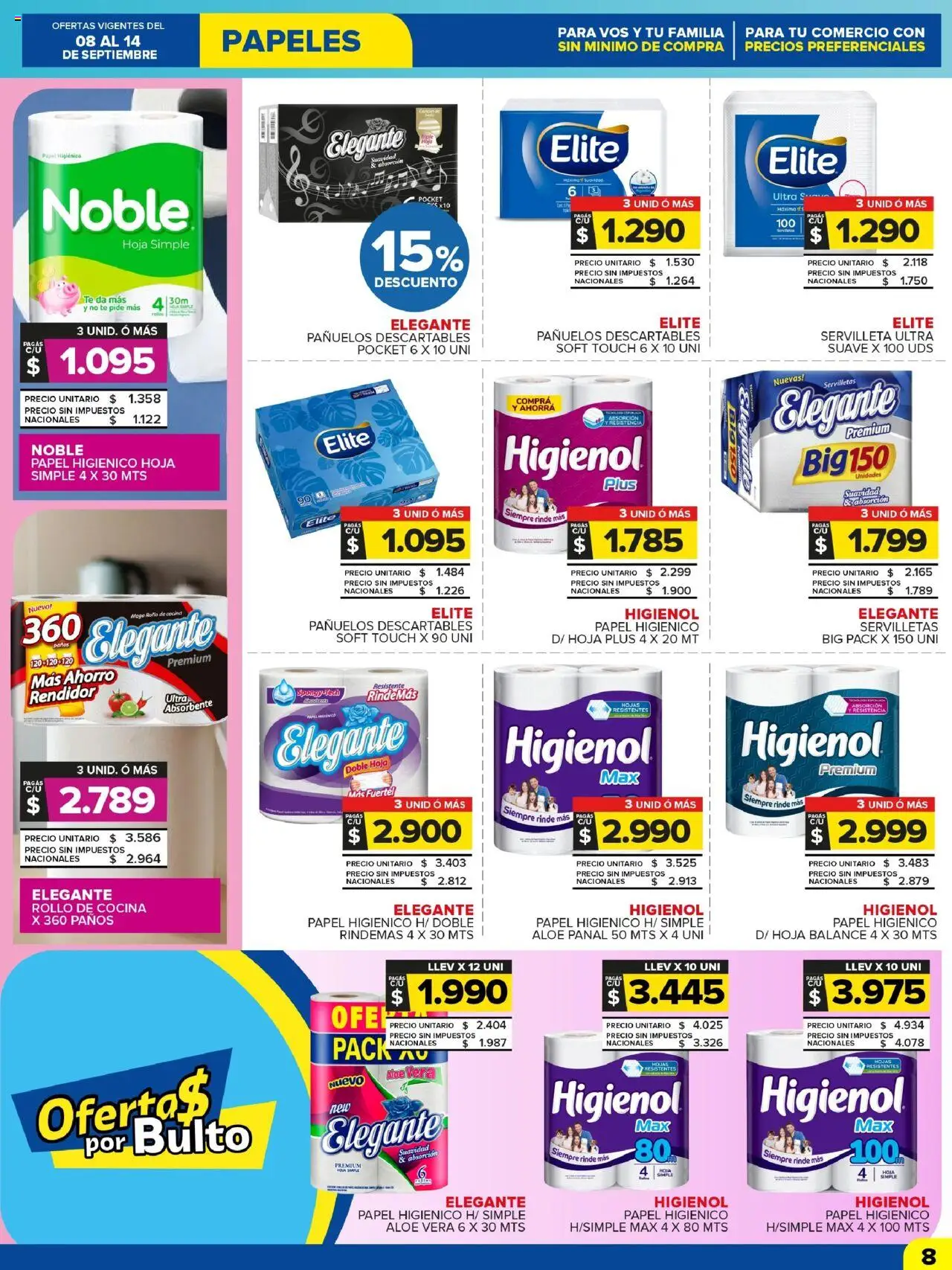 Carrefour Maxi catálogo │ válido desde el 08.09.2025 | Página: 25 | Productos: Papel higiénico, Cocina, Servilletas, Té