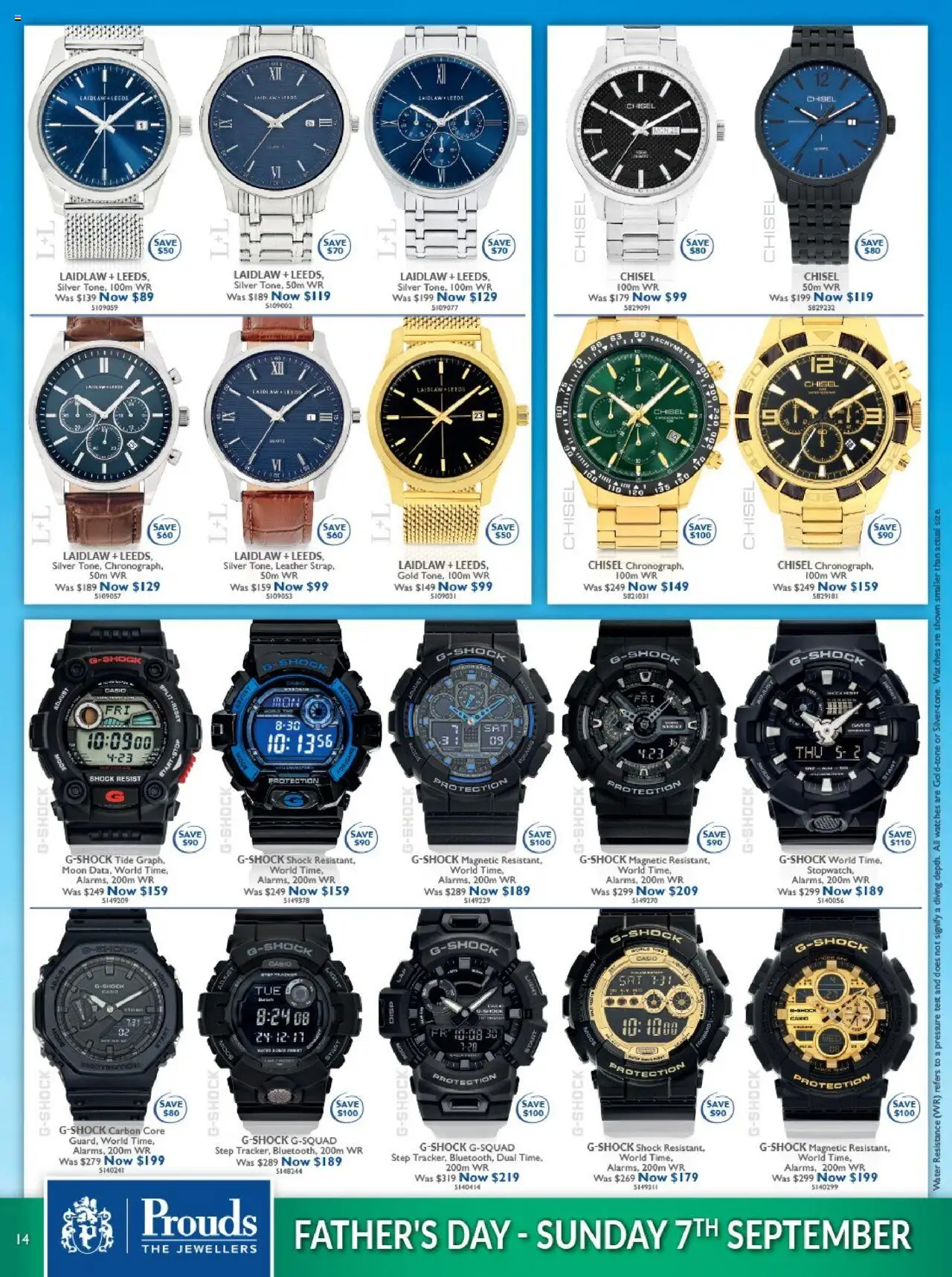 Prouds The Jewellers catalogue - valid from 04.08.2025 | Page: 14 | Products: Water