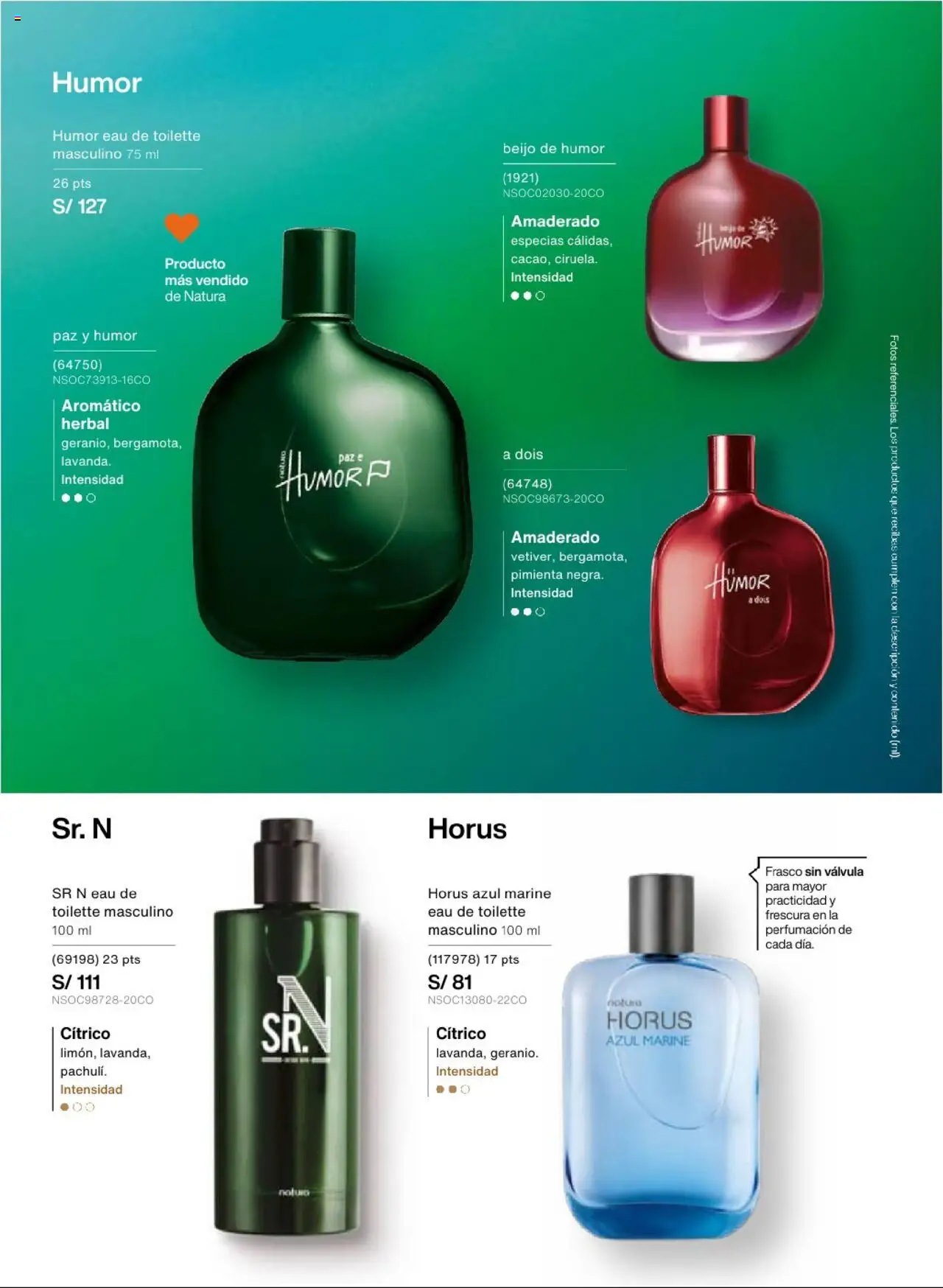 Catálogo Natura válido desde 22.07.2025 | Página: 50 | Productos: EAU de Toilette